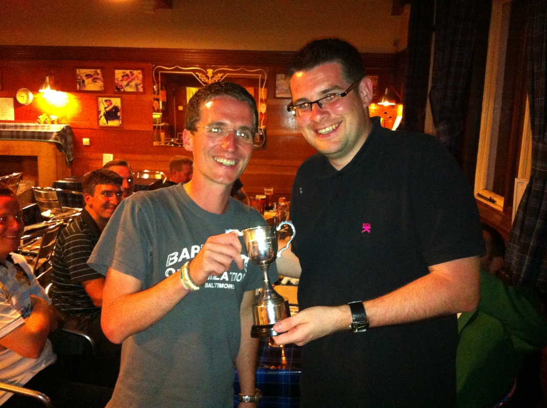 Hamuddy Ryder Cup trophy presentation