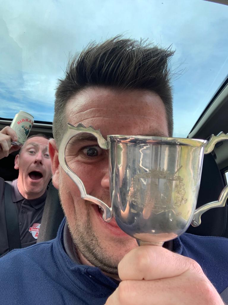 Hamuddy Ryder Cup trophy